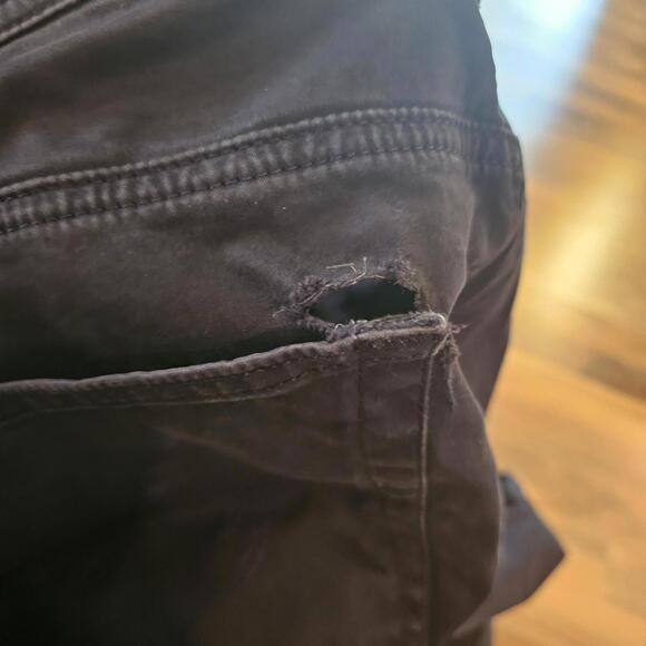 AG Adriano Goldschmied Pants Mens 38x32 Blue Everett Slim Straight Chino Stretch - Picture 5 of 7